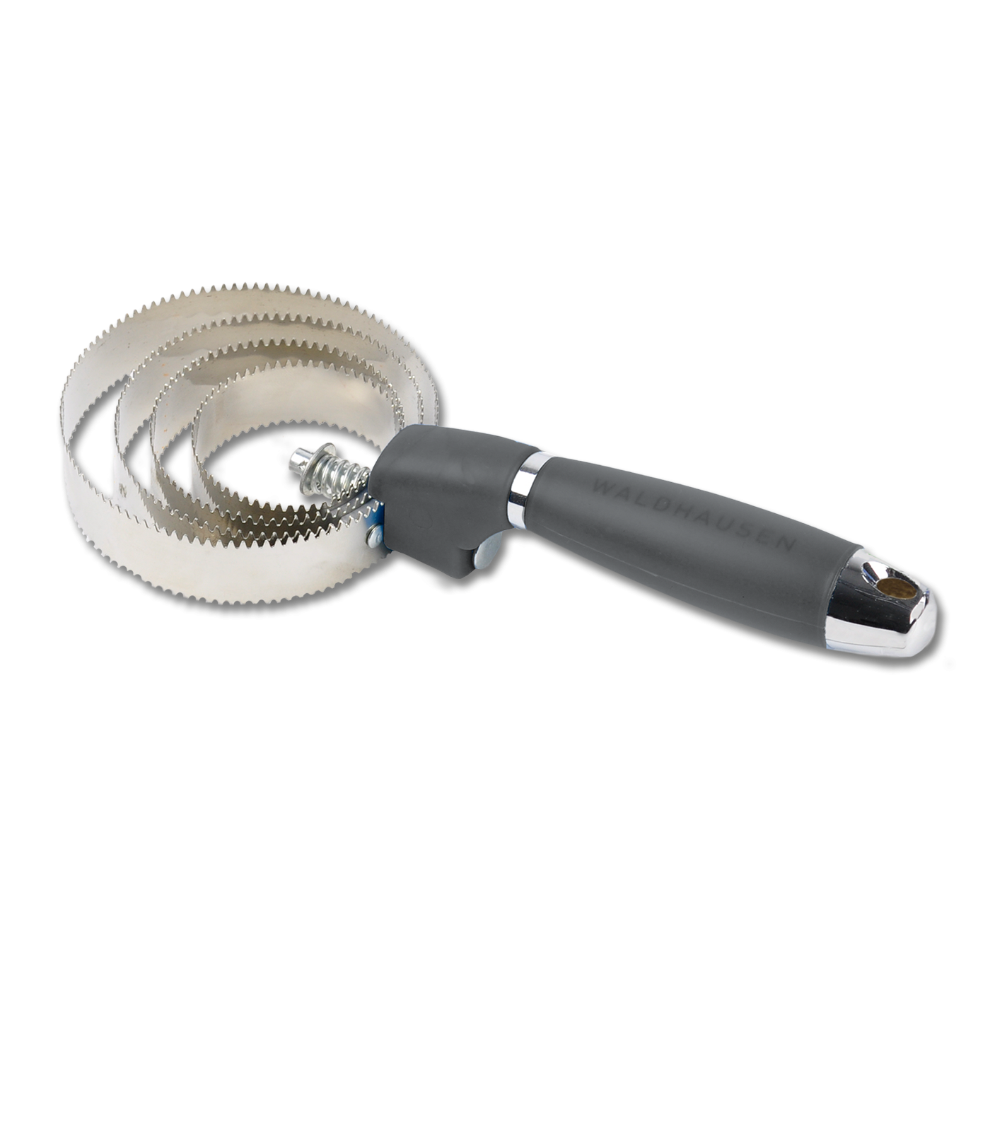 WALDHAUSEN zgrzebło metalowe z żelową rączką black - Cavalo